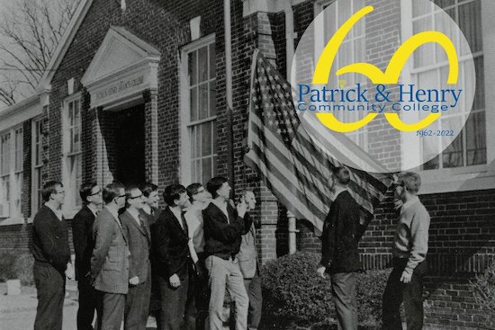 This image is P&HCC's original location on Franklin Street in Martinsville.